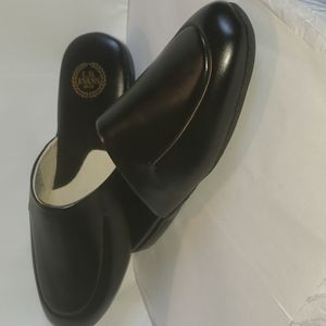 Men's L.b. Evans Duke Scuff Slipper, Size 12 M - Black